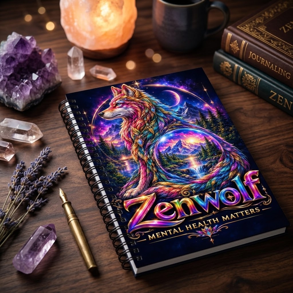 ZenWolf Mental Health Awareness Journal β You Are Not Alone