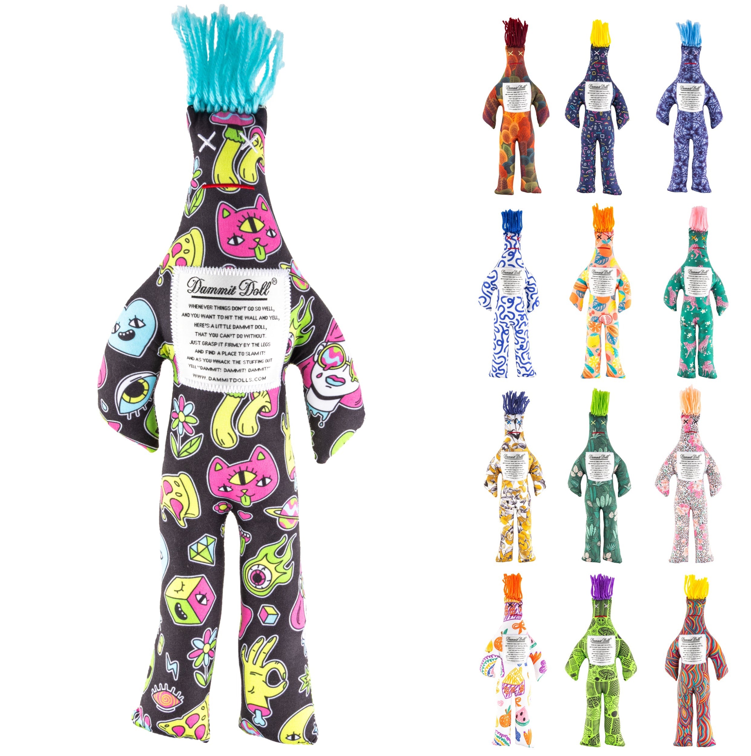 Zenwolf 'Stress Roulette' Mystery Doll.