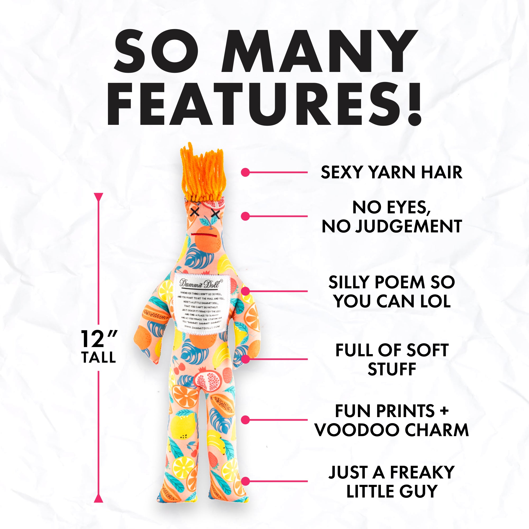 Zenwolf 'Stress Roulette' Mystery Doll.