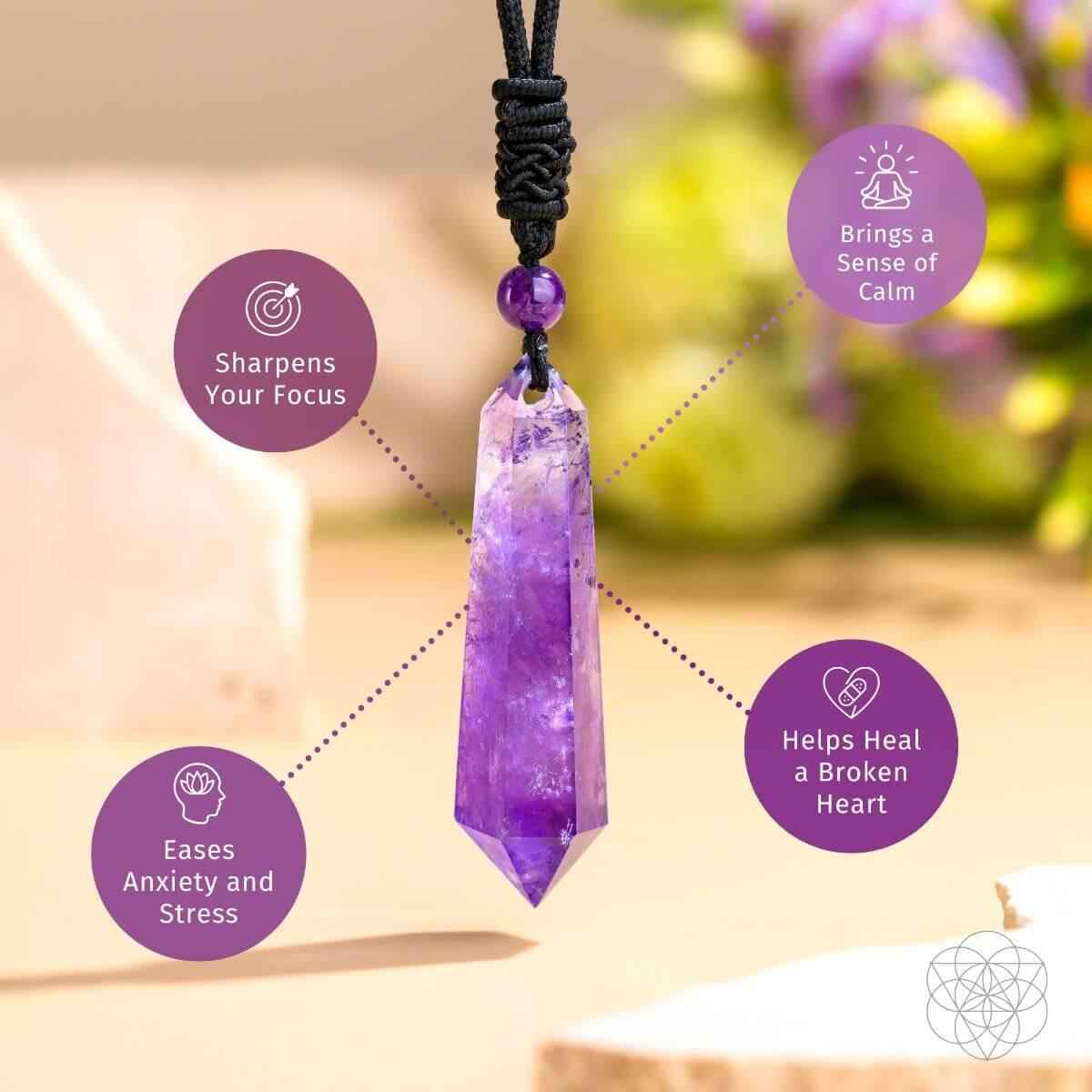 The Amethyst Talisman of Daily Stress Relief - Zenwolf