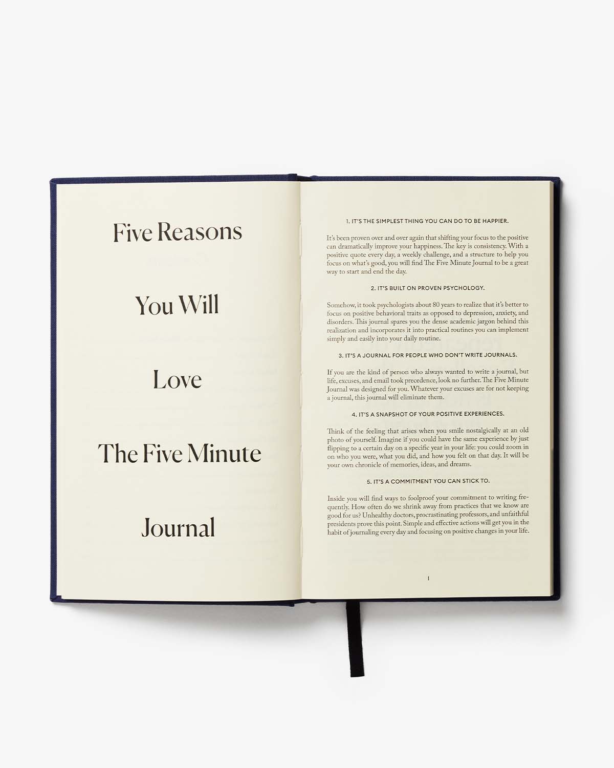 Zenwolf 5-Minute Gratitude & Reflection Journal