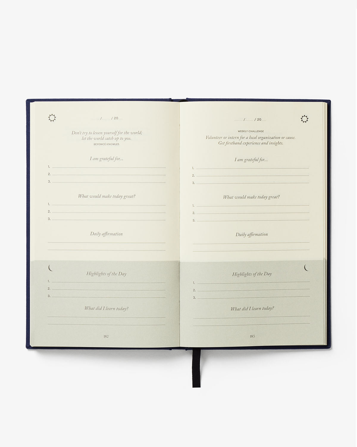 Zenwolf 5-Minute Gratitude & Reflection Journal
