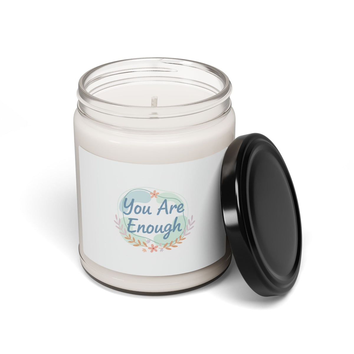 You Are Enough Soy Candle | Mental Health Affirmation, Self Care Scent
