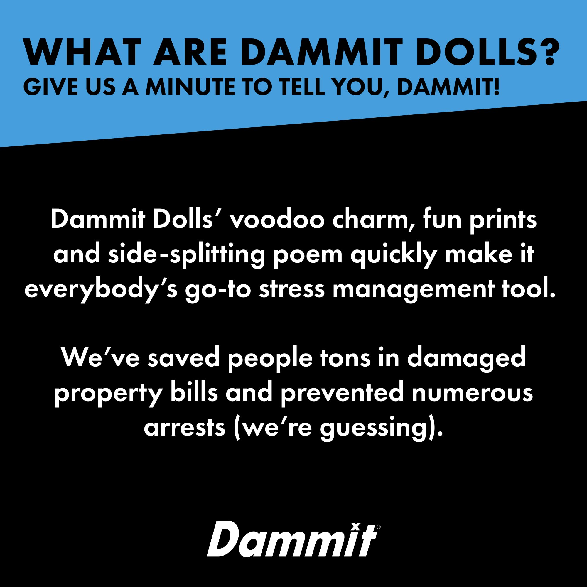 Zenwolf 'Deep Blue' Stress Doll (The Life Aquatic).