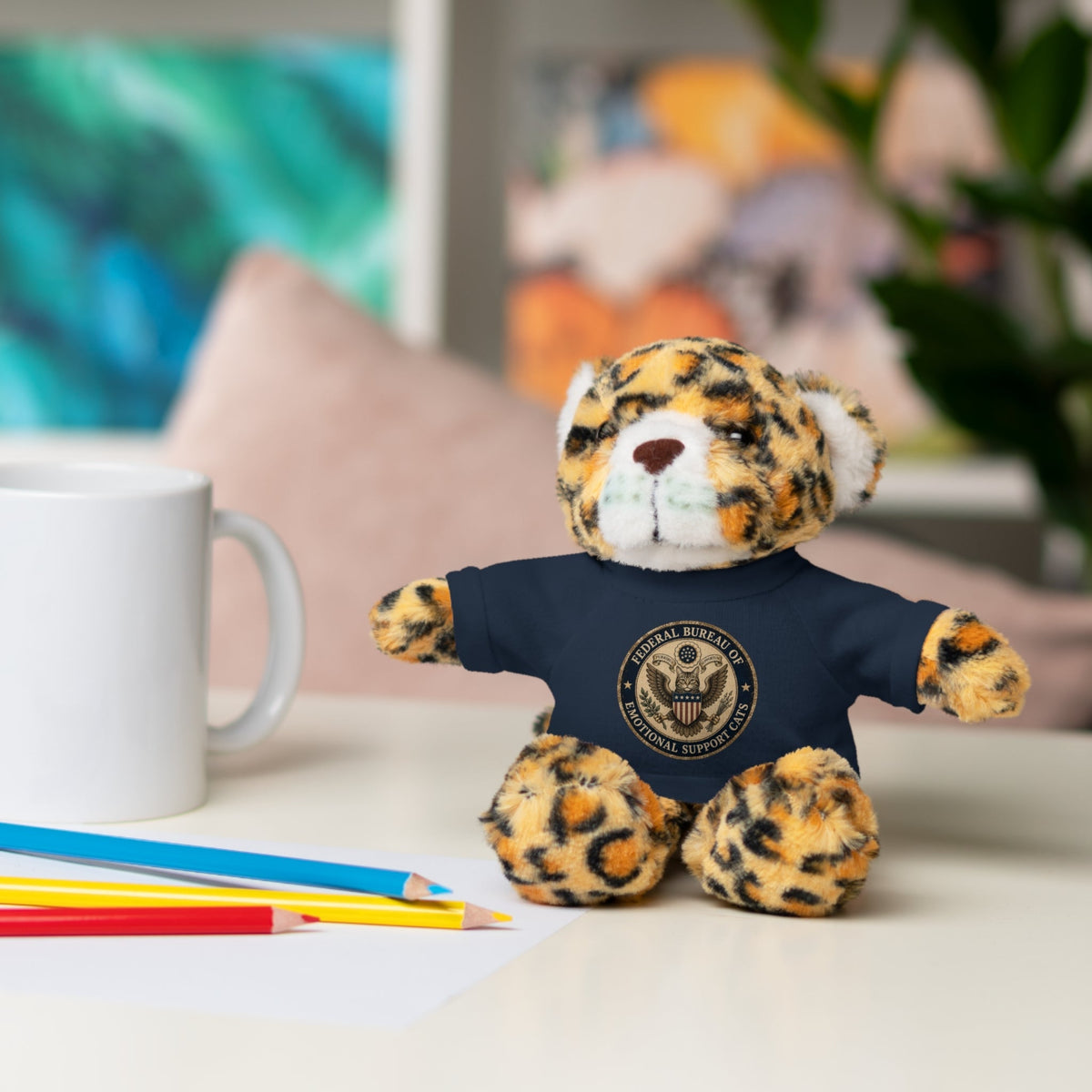 ZenWolf Emotional Support Cats Plush