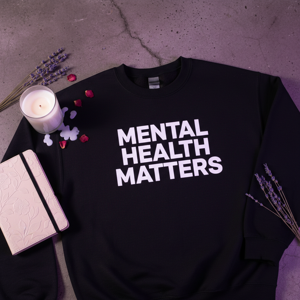 Flat lay sweatshirt mockup