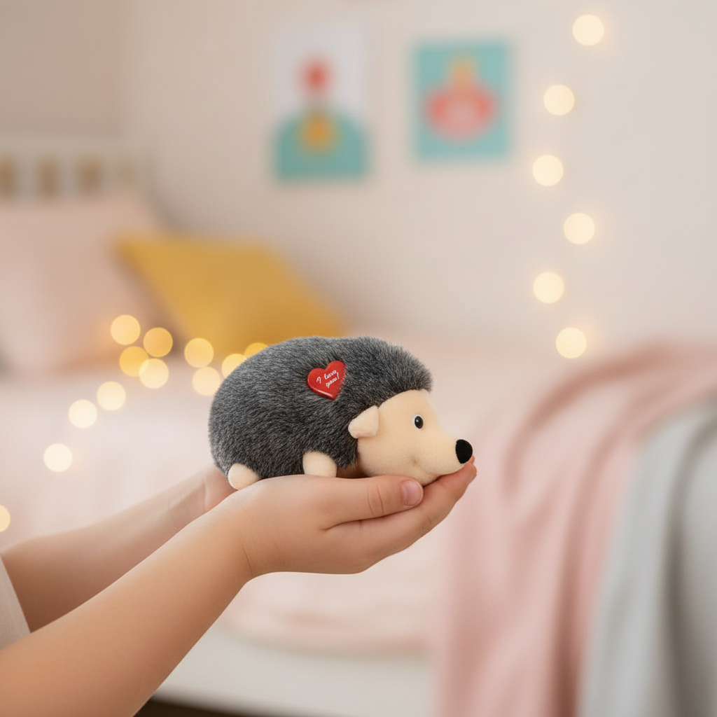Hedgehog Plush lifestyle