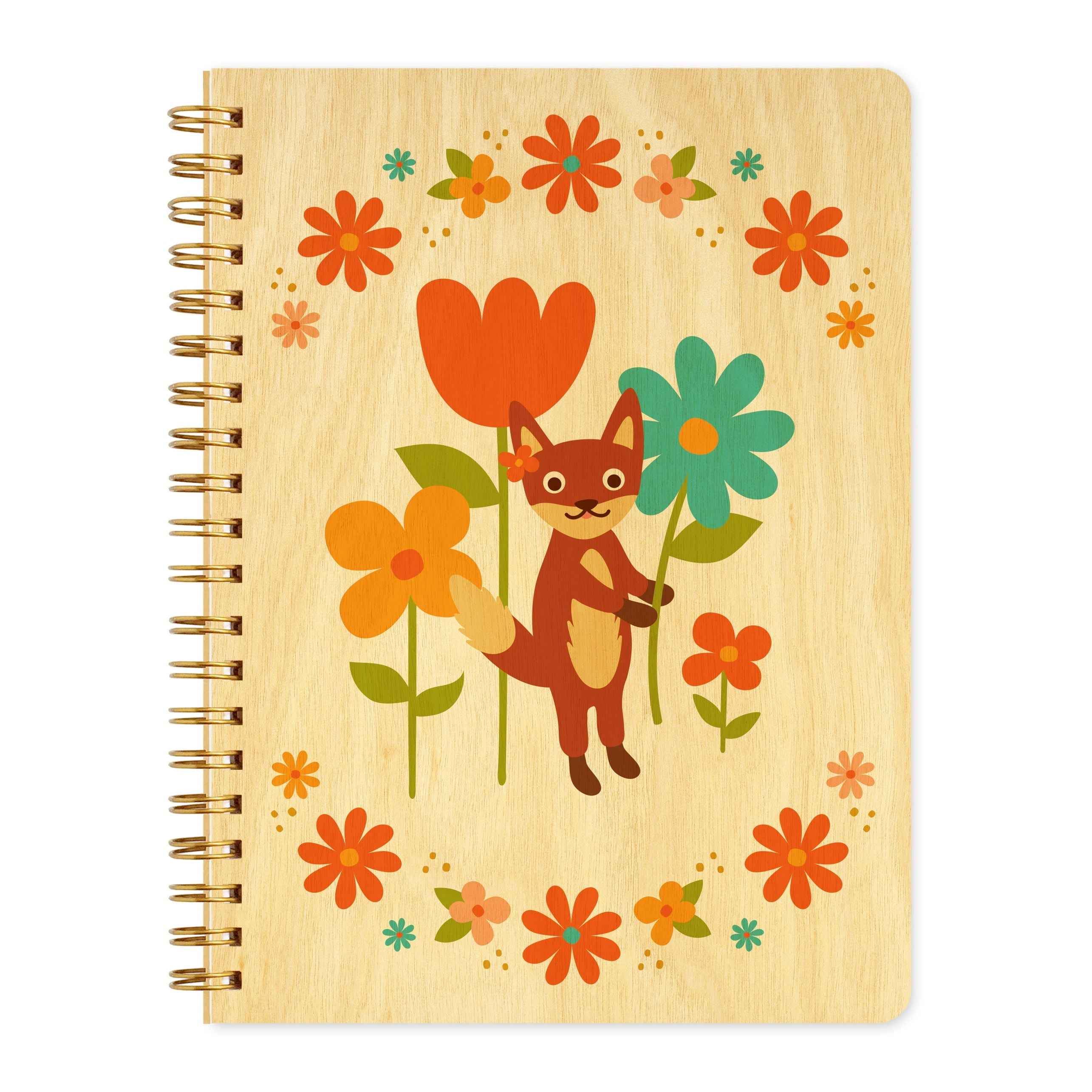 Floral Fox Journal — Write Your Way Through It | Zenwolf